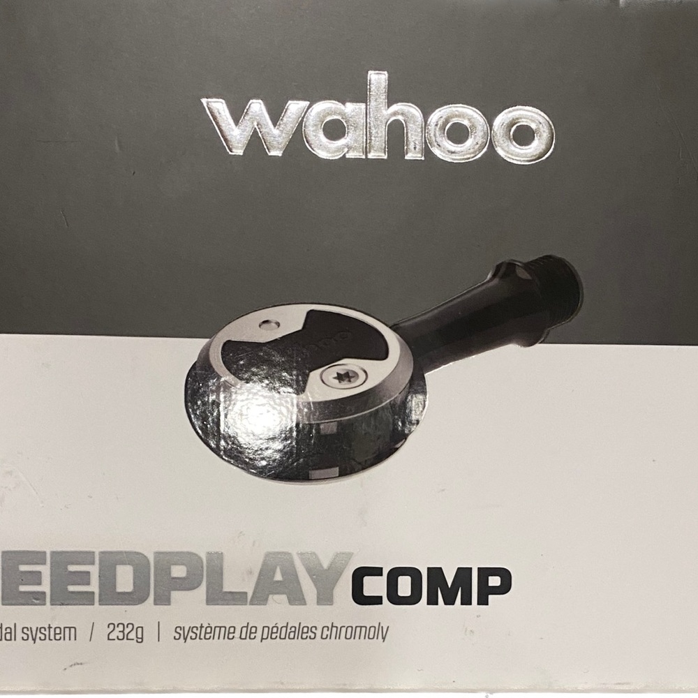 Wahoo Speedplay comp, cycling pedal and cleat set